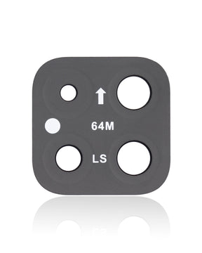 Back Camera Lens (Glass Only) With Adhesive Compatible For Samsung Galaxy F42 5G (E426 / 2021) (Matte Black)