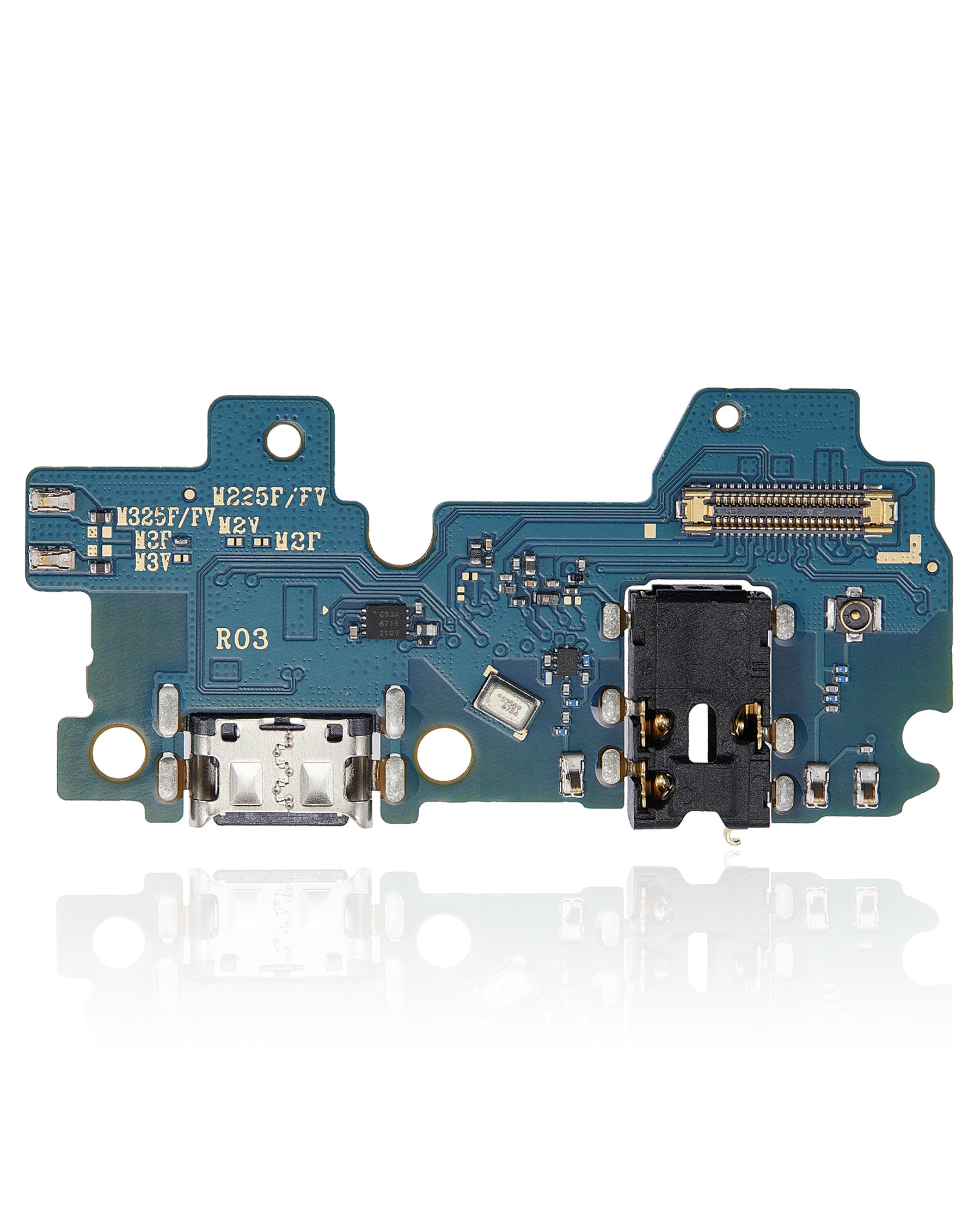 Charging Port Board With Headphone Jack Compatible For Samsung Galaxy M22 (M235 / 2021) / M32 (M325 / 2021) (Premium)