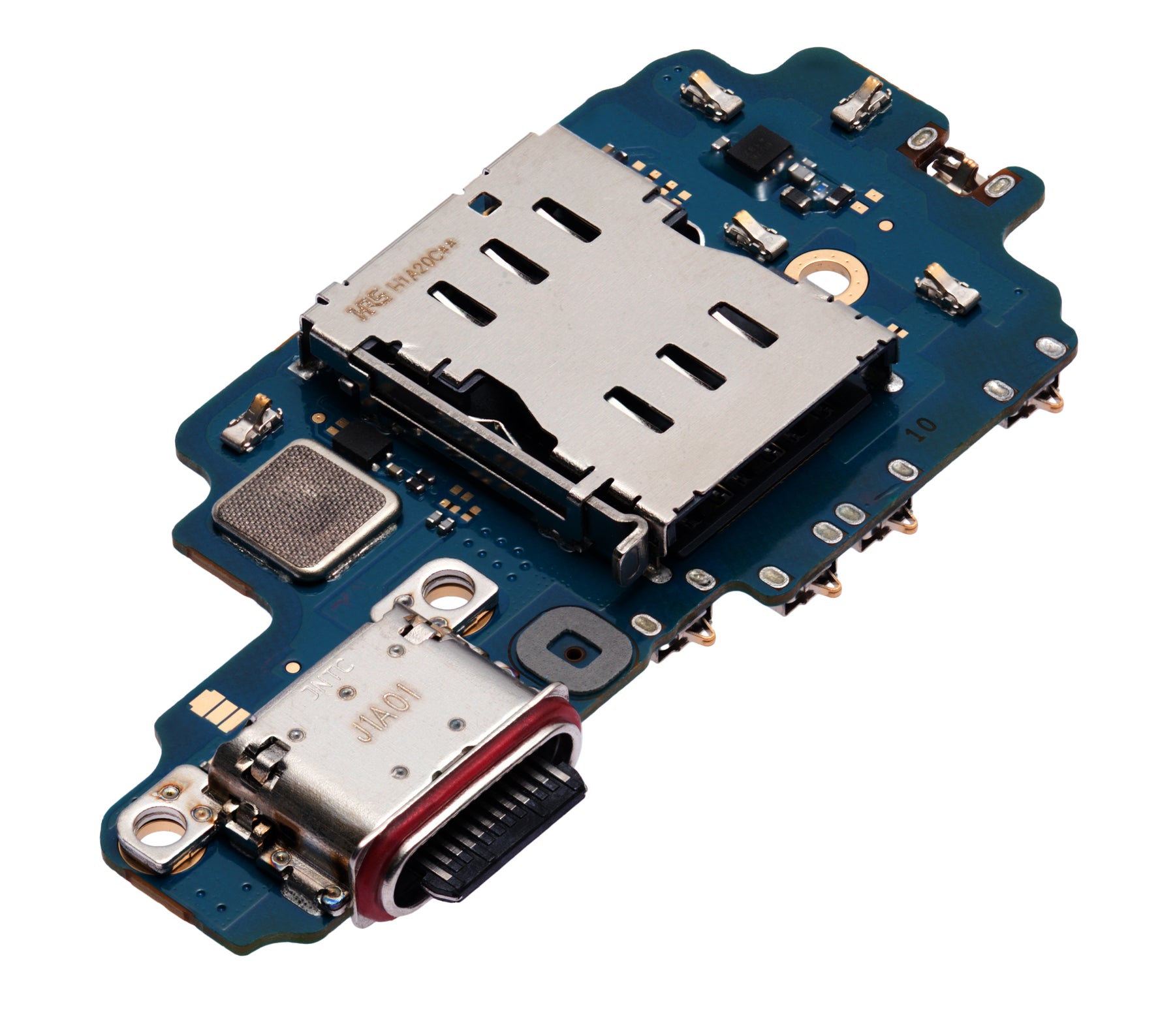 Charging Port Board With Sim Card Reader Compatible For Samsung Galaxy S22 Ultra 5G Replacement(US Version)