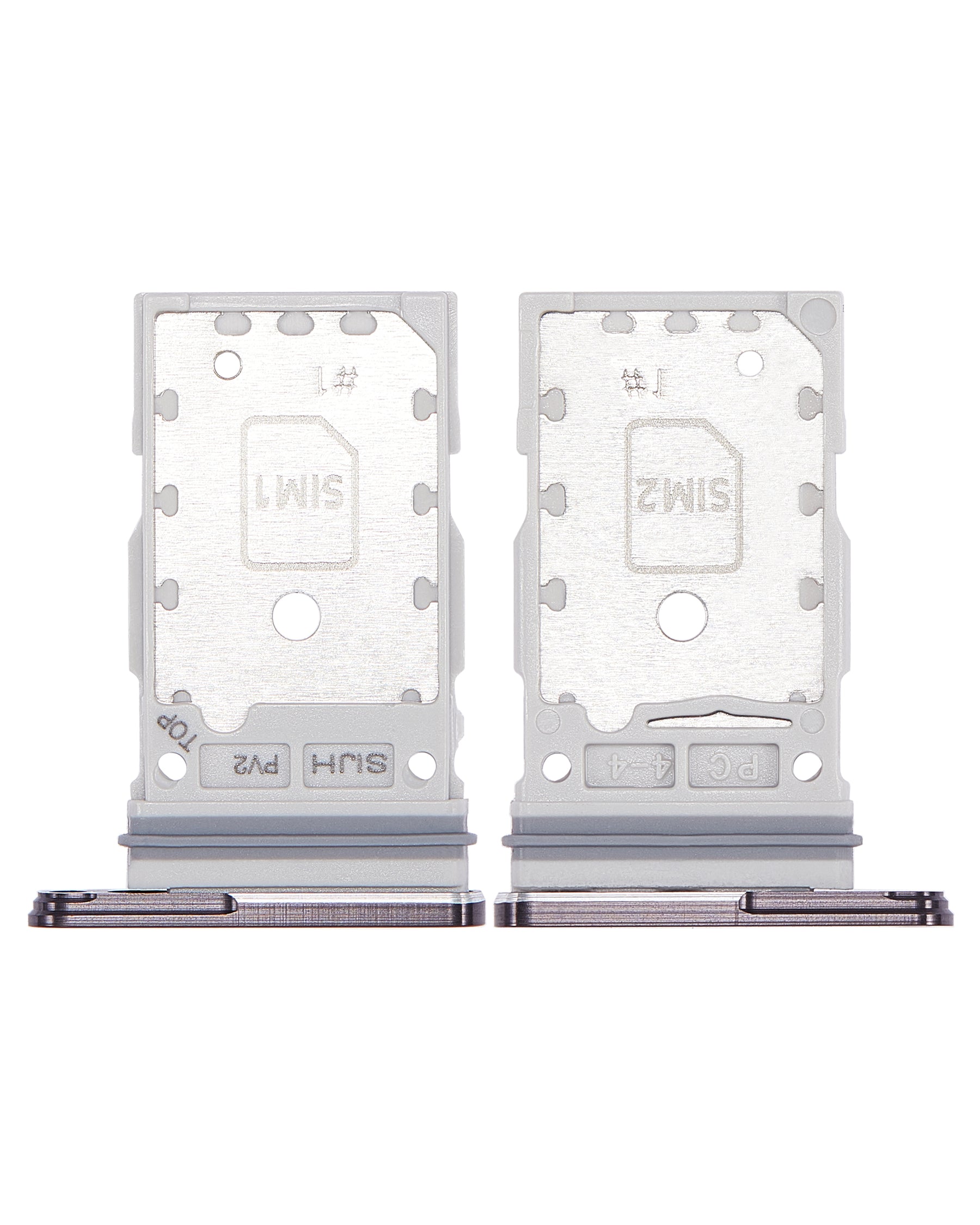 Dual Sim Card Tray Compatible For Samsung Galaxy S22 Ultra  Replacement (Phantom Black)