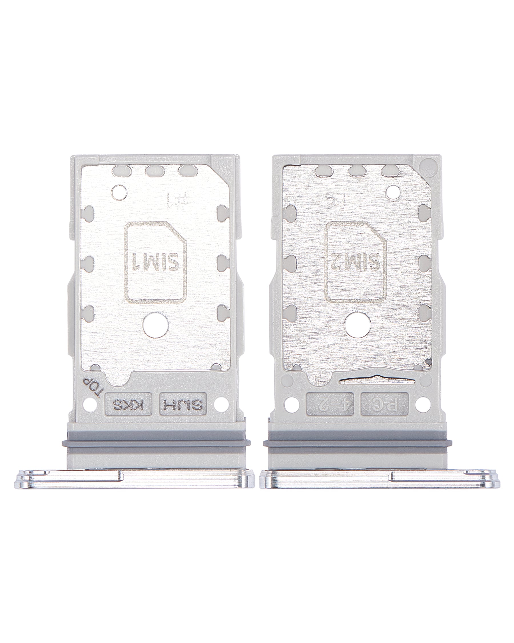 Replacement Dual Sim Card Tray Compatible For Samsung Galaxy S22 Ultra (White)