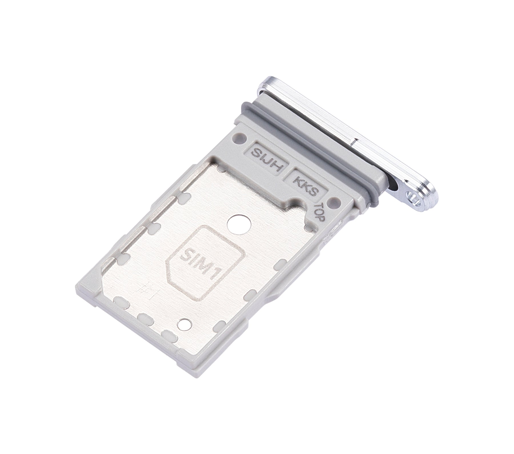 Replacement Dual Sim Card Tray Compatible For Samsung Galaxy S22 Ultra (White)