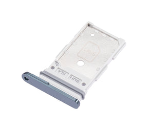 Dual Sim Card Tray Compatible For Samsung Galaxy S22 Ultra Replacement(Green)