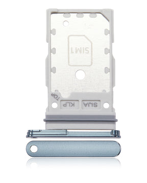 Dual Sim Card Tray Replacement Compatible For Samsung Galaxy S22 / S22 Plus (Green)