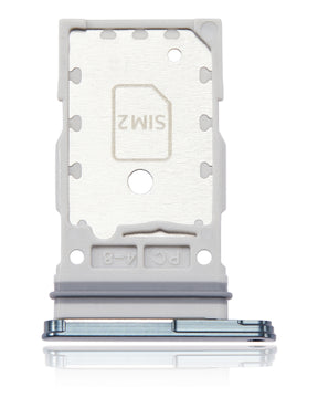 Replacement Dual Sim Card Tray Compatible For Samsung Galaxy S22 / S22 Plus (Green)