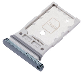 Replacement Dual Sim Card Tray Compatible For Samsung Galaxy S22 / S22 Plus (Green)