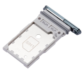 Replacement Dual Sim Card Tray Compatible For Samsung Galaxy S22 / S22 Plus (Green)