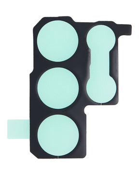 Back Camera Lens With Bezel Ring Compatible For Samsung Galaxy S22 Ultra Replacement (Phantom Black)