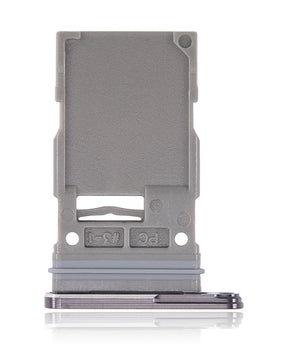 Replacement Single Sim Card Tray Compatible For Samsung Galaxy S22 Ultra 5G by MacFactory.Store (Phantom Black)