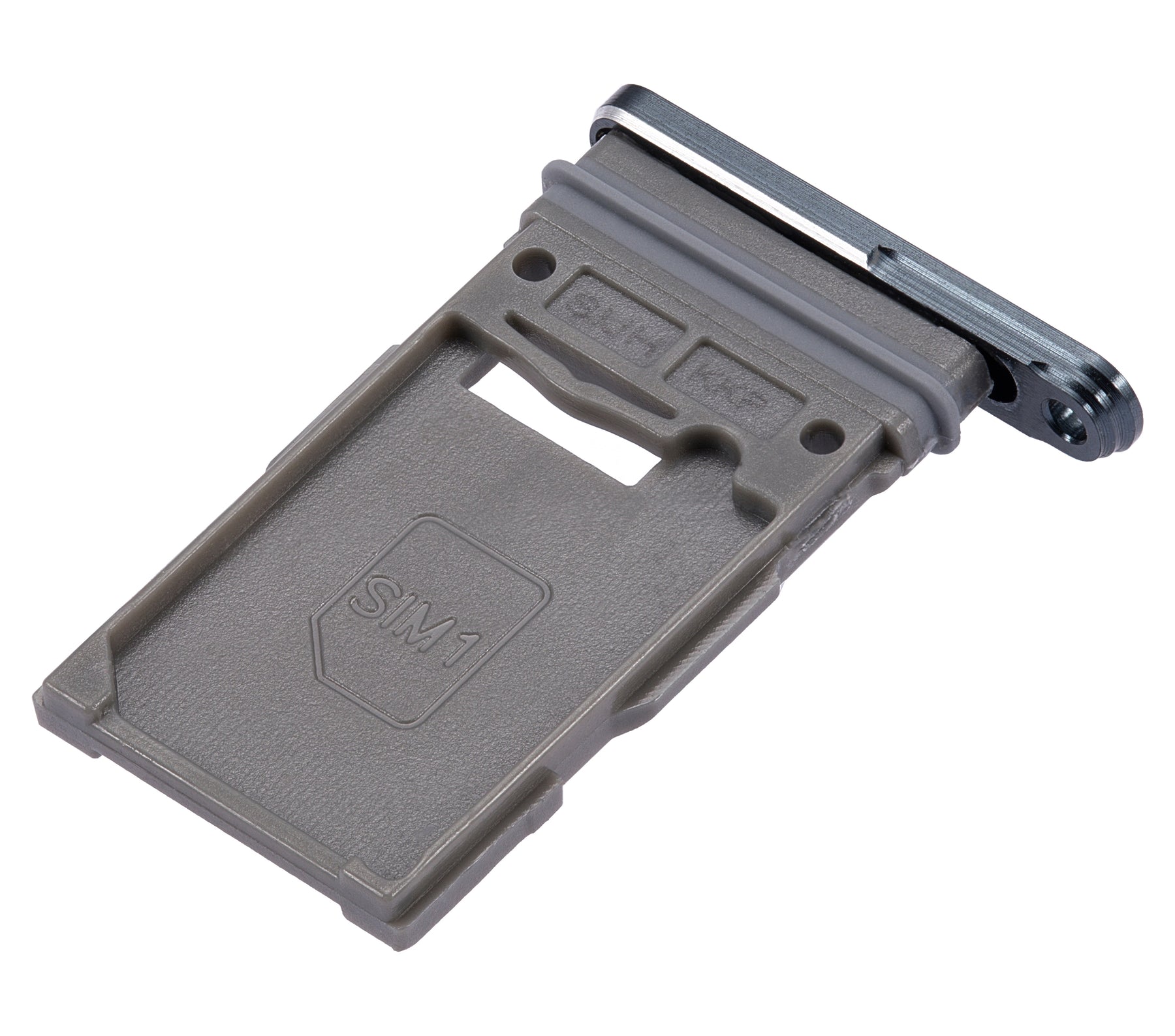 Single Sim Card Tray Compatible For Samsung Galaxy S22 Ultra 5G Replacement (Green)