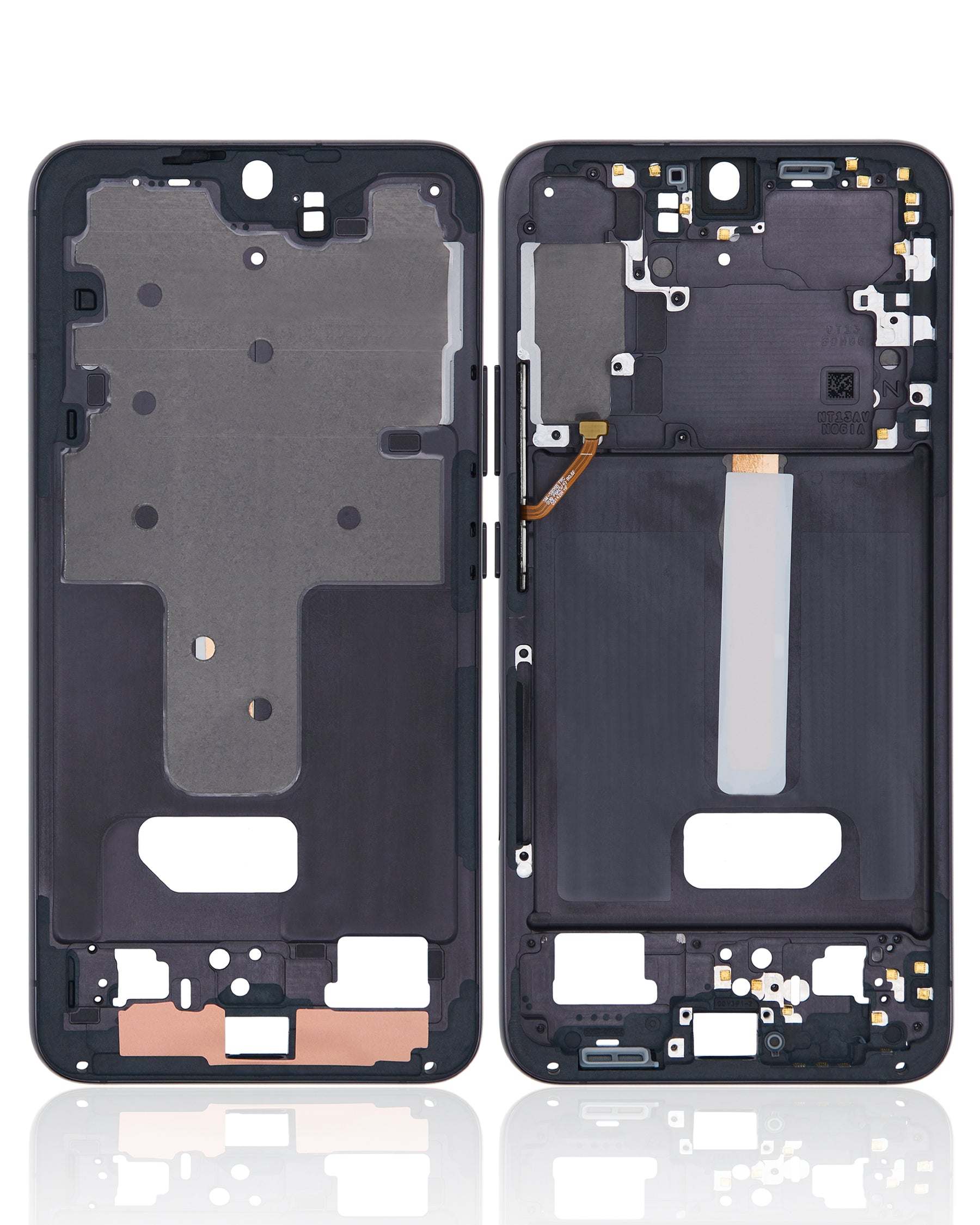 Mid-Frame Housing Compatible For Samsung Galaxy S22 Plus 5G Replacement  (US & International Version) (Phantom Black)