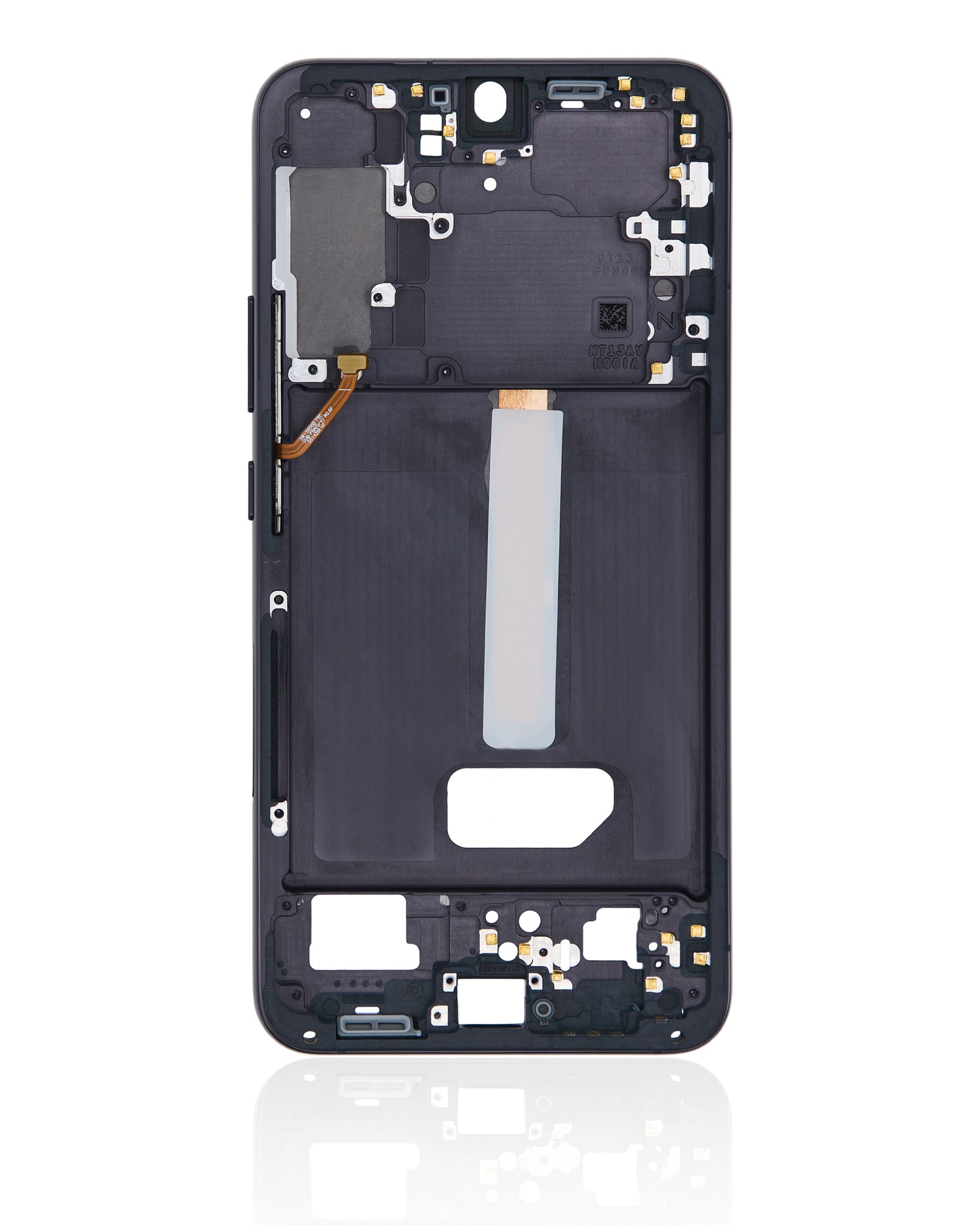 Mid-Frame Housing Compatible For Samsung Galaxy S22 Plus 5G Replacement  (US & International Version) (Phantom Black)