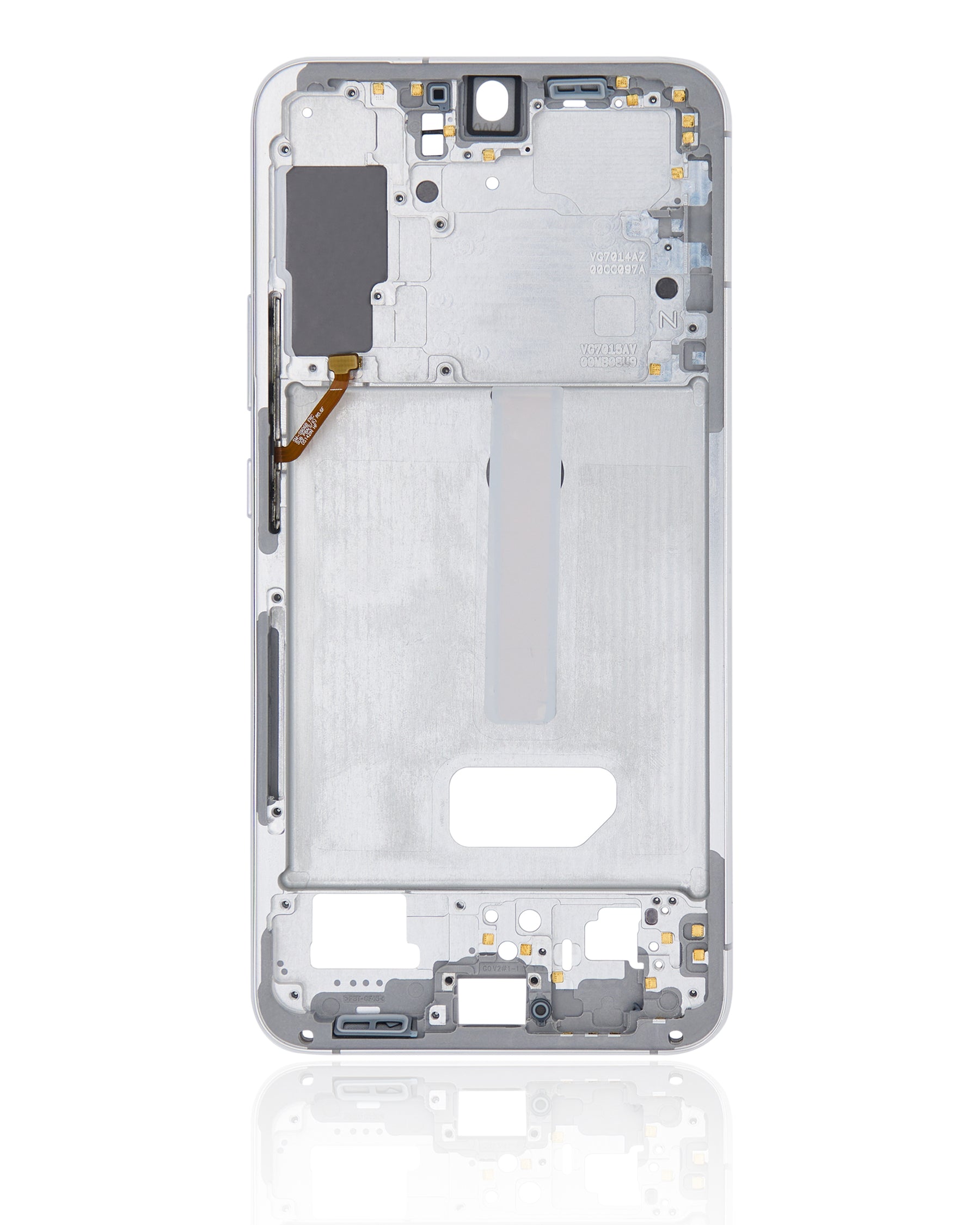 Replacement Mid-Frame Housing Compatible For Samsung Galaxy S22 Plus 5G (US & International Version) (White)