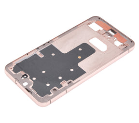 Mid-Frame Housing Compatible For Samsung Galaxy S22 Plus 5G  Replacement (US & International Version) (Violet / Pink / Gold)