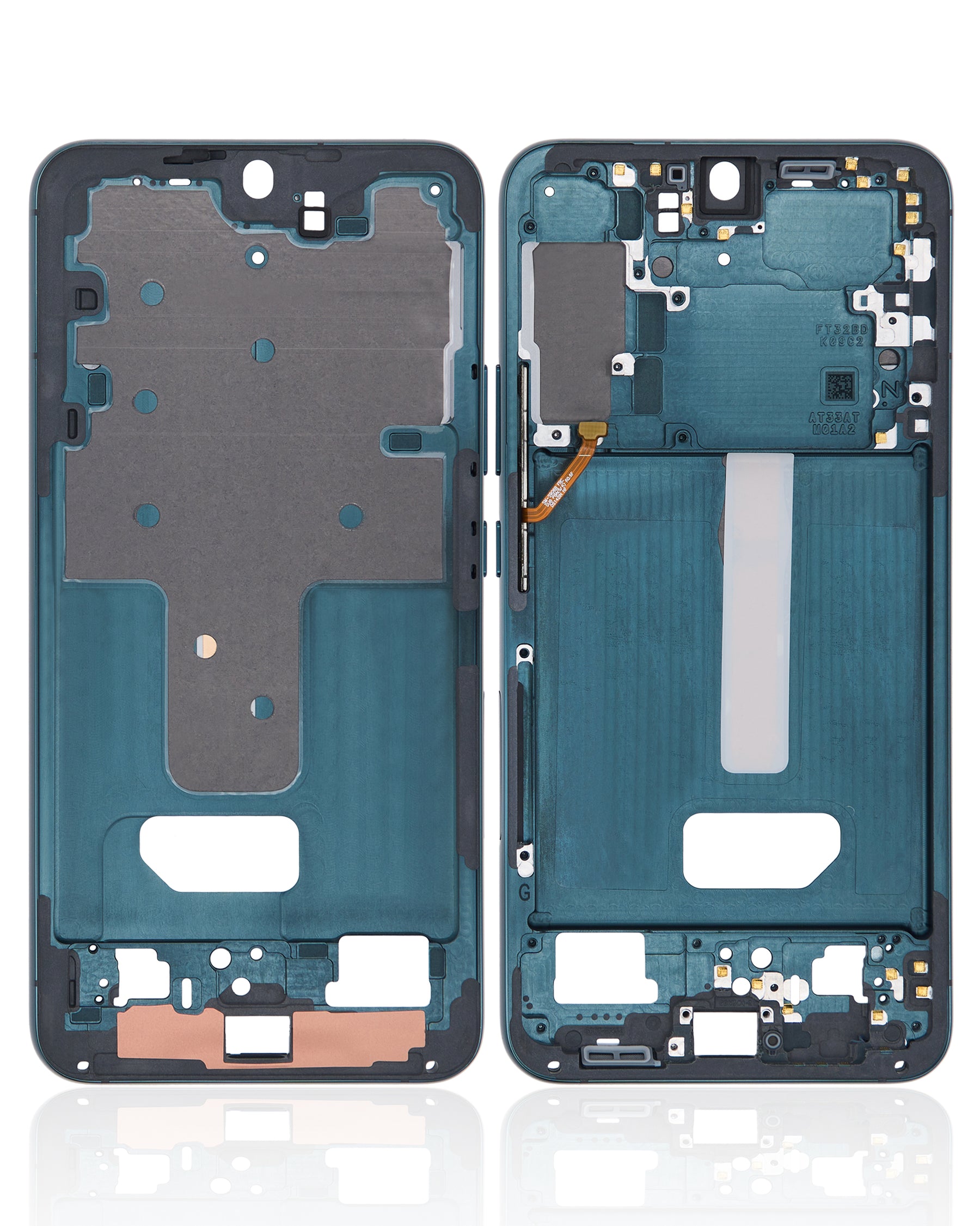 Mid-Frame Housing Compatible For Samsung Galaxy S22 Plus 5G Replacement (US & International Version) (Green)