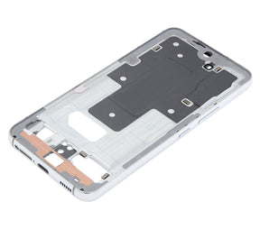 Mid-Frame Housing Compatible For Samsung Galaxy S22 5G Replacement(International Version) (White)