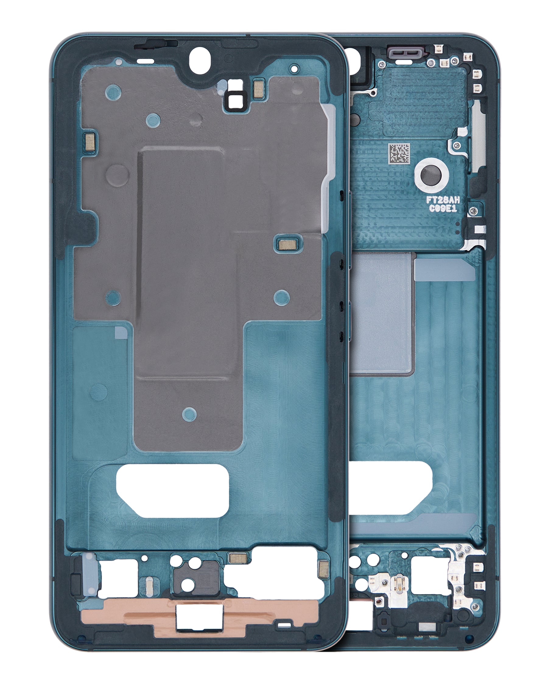 Mid-Frame Housing Compatible For Samsung Galaxy S22 5G Replacement (International Version) (Green)