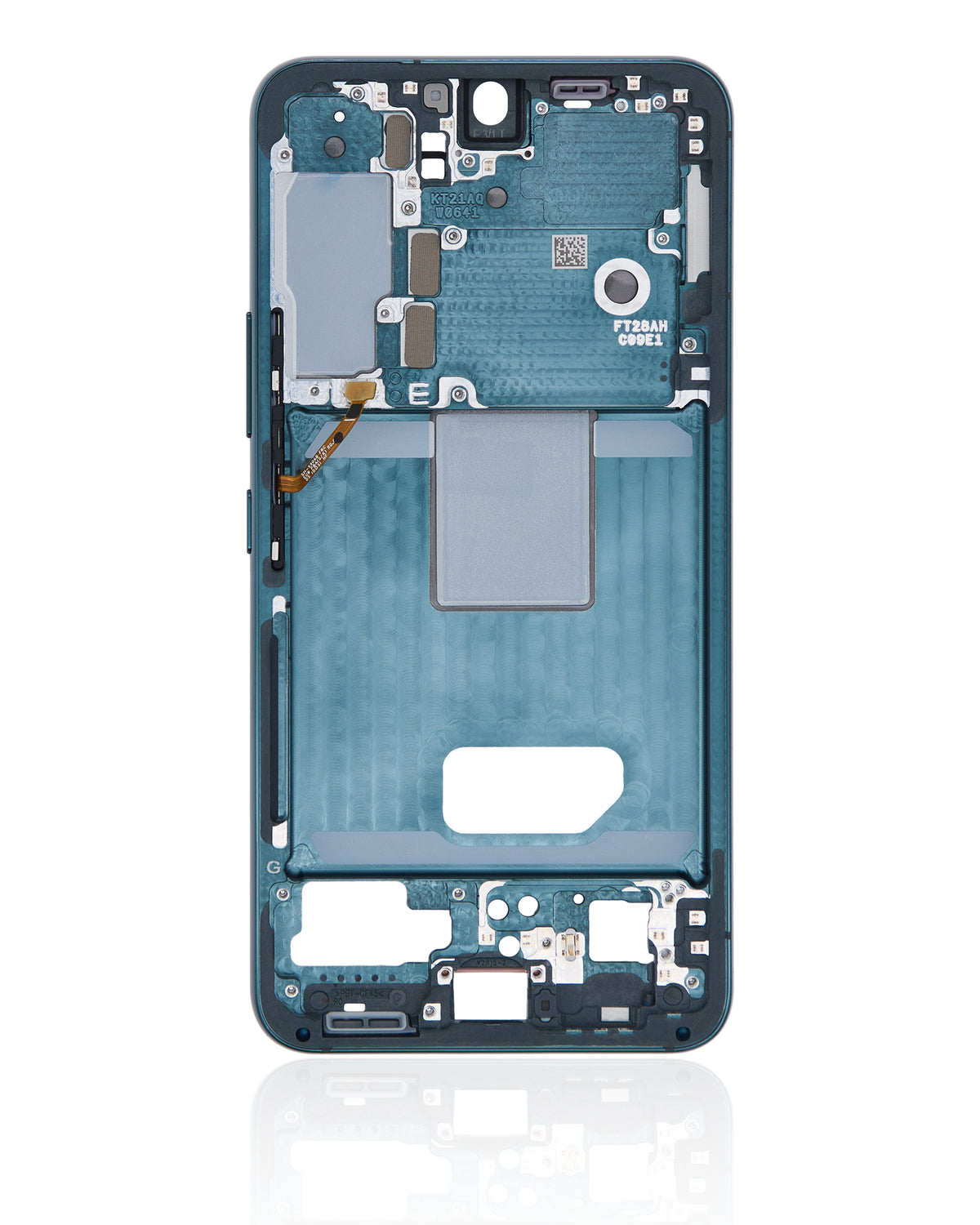 Mid-Frame Housing Compatible For Samsung Galaxy S22 5G Replacement (International Version) (Green)