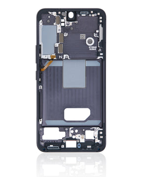 Replacement Mid-Frame Housing Compatible For Samsung Galaxy S22 5G (US & International Version) (Phantom Black)