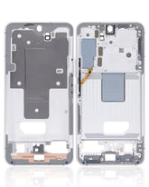 Mid-Frame Housing Compatible For Samsung Galaxy S22 5G  Replacement(US & International Version) (White)