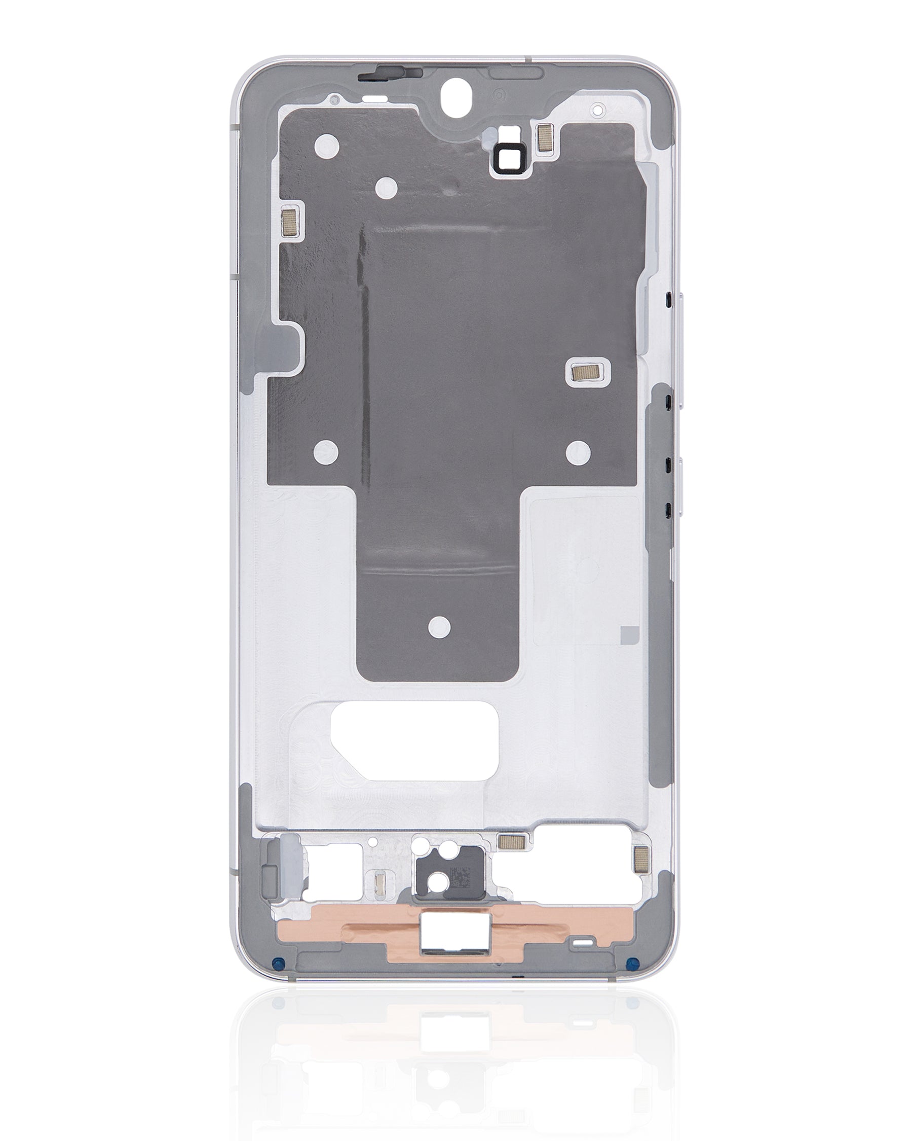 Mid-Frame Housing Compatible For Samsung Galaxy S22 5G  Replacement(US & International Version) (White)