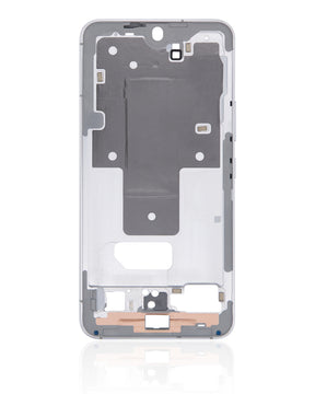 Mid-Frame Housing Compatible For Samsung Galaxy S22 5G  Replacement(US & International Version) (White)