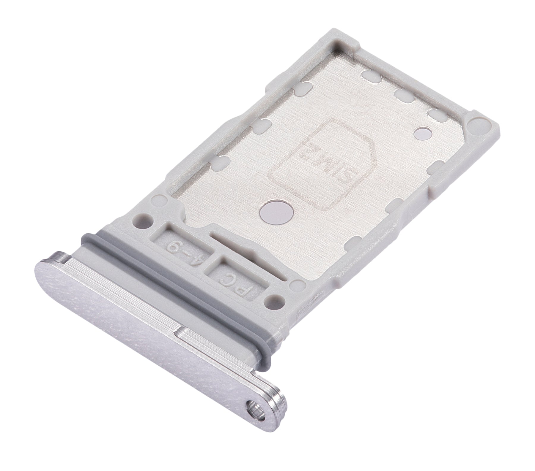 Dual Sim Card Tray Compatible For Samsung Galaxy S22 / S22 Plus Replacement  (White)