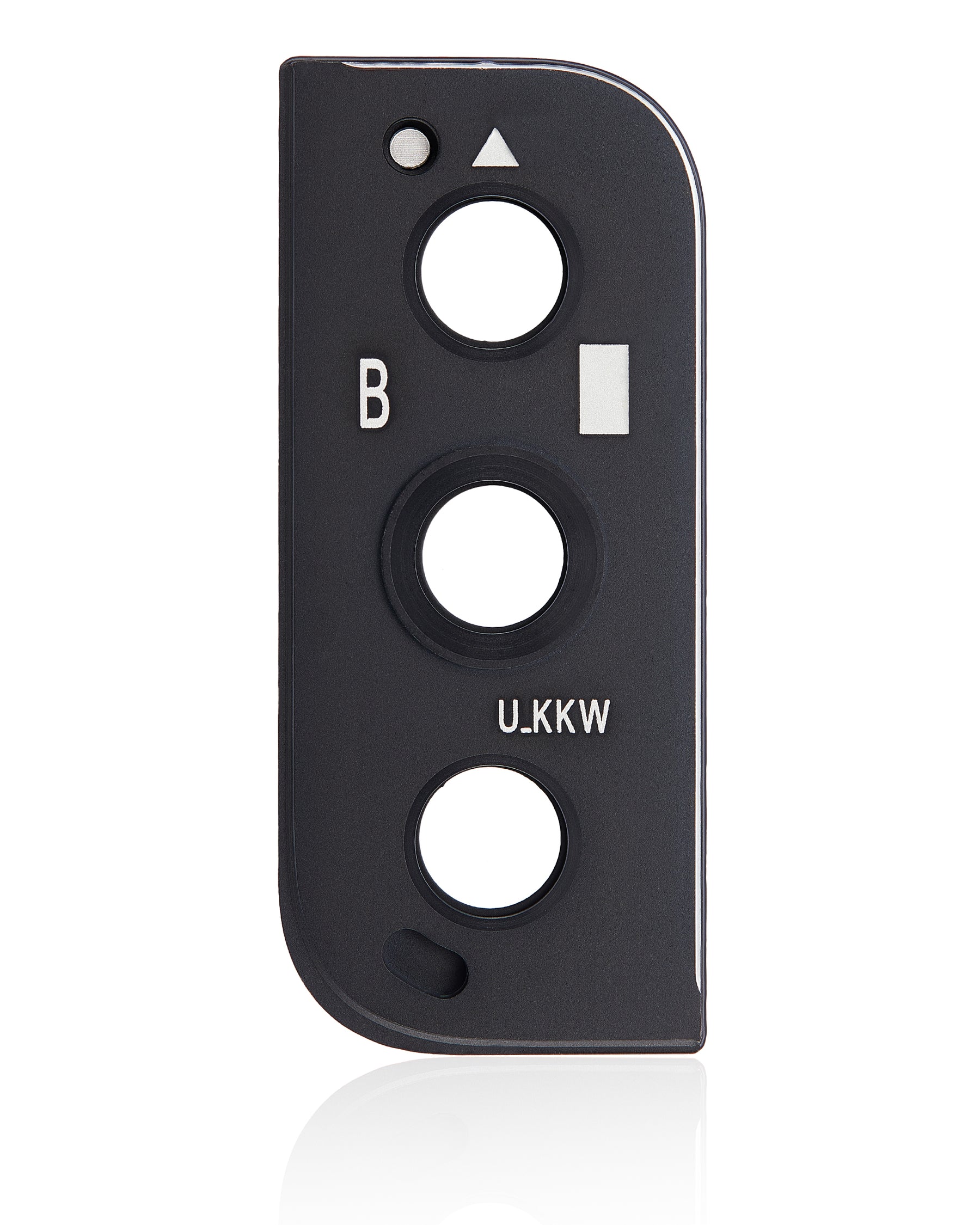 Back Camera Lens With Bezel Ring Compatible For Samsung Galaxy S22 / S22 Plus Replacement(Phantom Black)