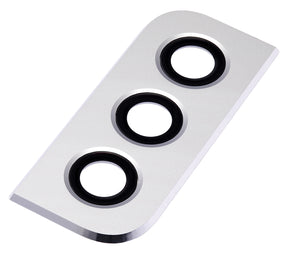Back Camera Lens With Bezel Ring Compatible For Samsung Galaxy S22 / S22 Plus Replacement  (White)