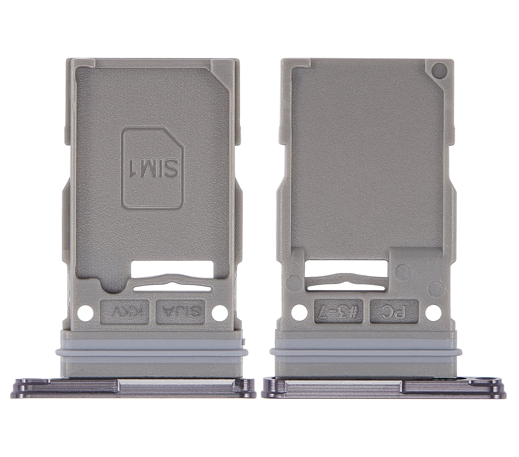 Replacement Single Sim Card Tray Compatible For Samsung Galaxy S22 5G / S22 Plus 5G (Phantom Black)