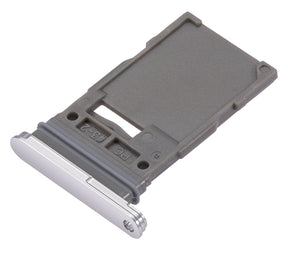 Replacement Single Sim Card Tray Compatible For Samsung Galaxy S22 5G / S22 Plus 5G (White)