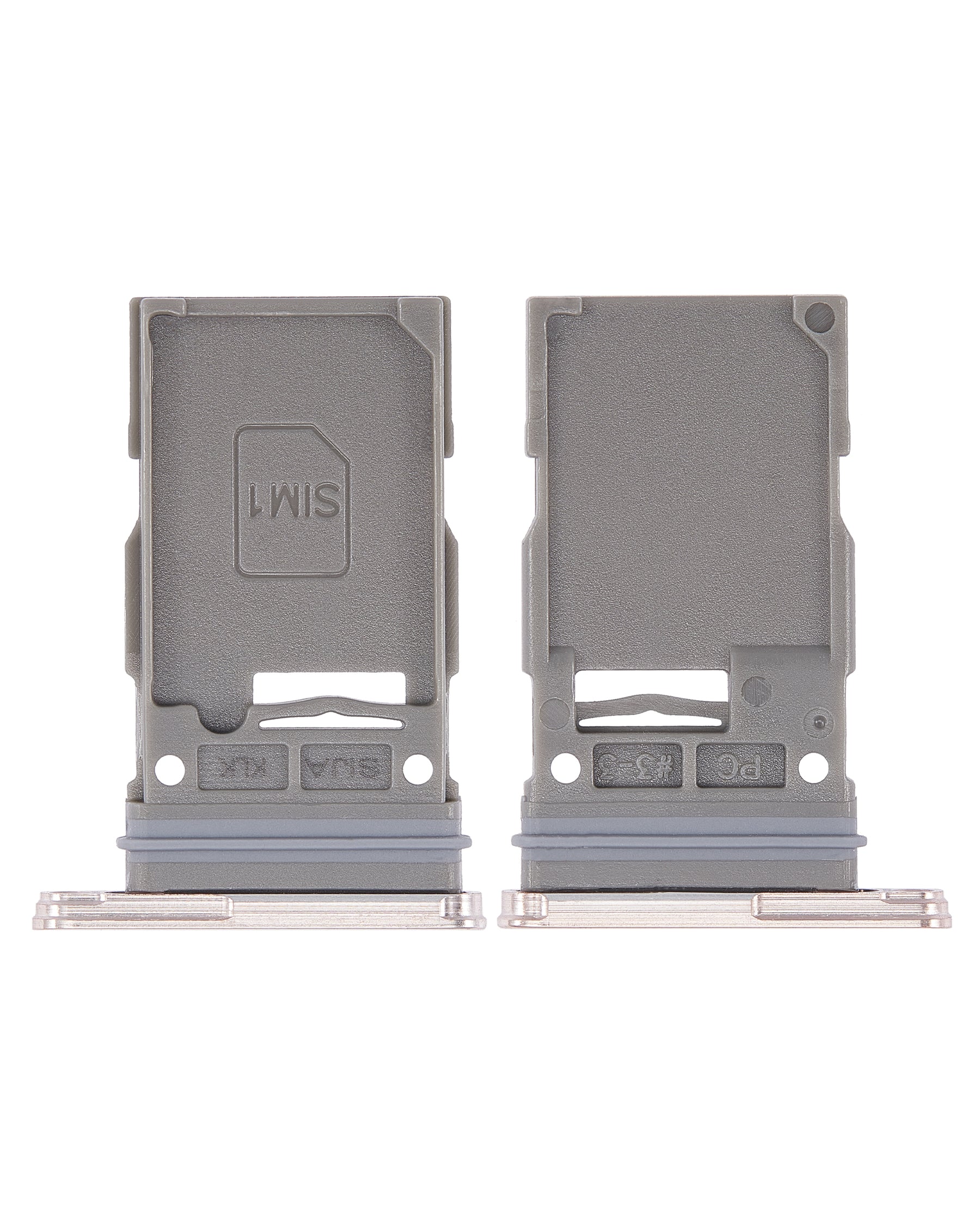 Single Sim Card Tray Compatible For Samsung Galaxy S22 5G / S22 Plus 5G (Pink Gold)