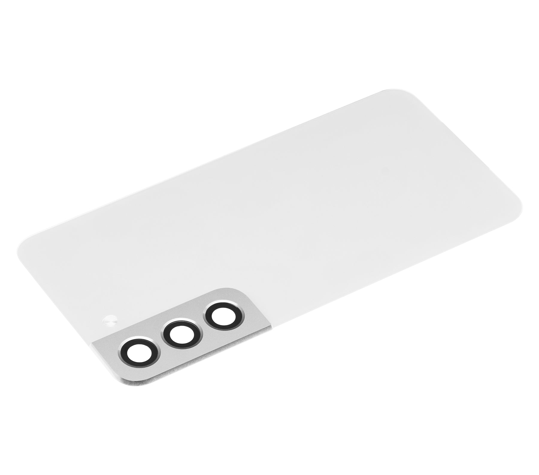 Back Cover Glass With Camera Lens Compatible For Samsung Galaxy S22 5G Replacement  (No Logo) (Vemake) (White)