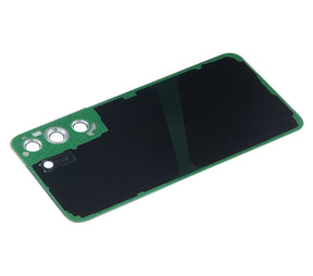 Back Cover Glass With Camera Lens Compatible For Samsung Galaxy S22 5G Replacement  (No Logo) (Vemake) (White)