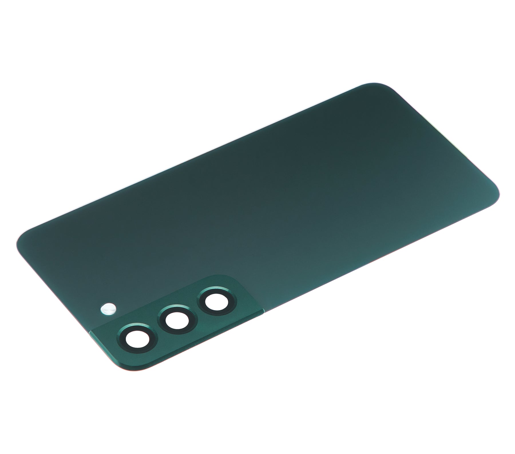 Back Cover Glass With Camera Lens Compatible For Samsung Galaxy S22 5G Replacement (No Logo) (Vemake) (Green)