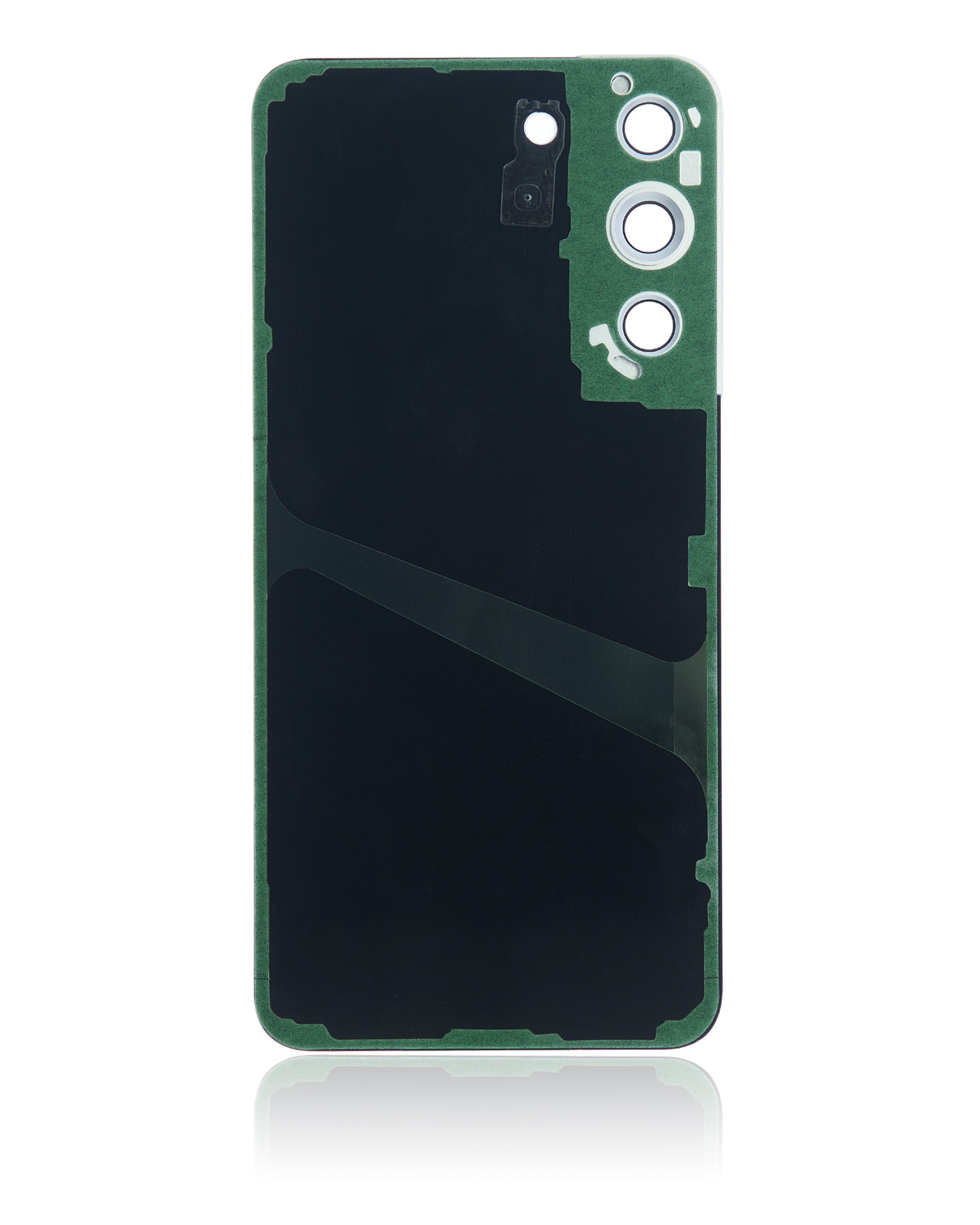 Back Cover Glass With Camera Lens Compatible For Samsung Galaxy S22 5G Replacement (No Logo) (Vemake) (Sky Blue)