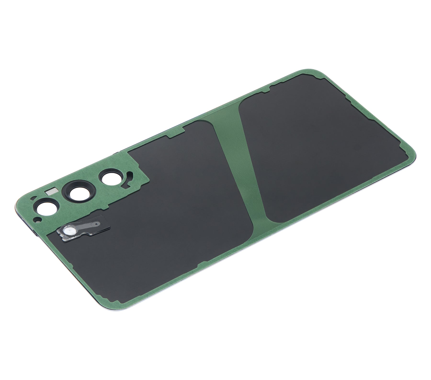 Back Cover Glass With Camera Lens Compatible For Samsung Galaxy S22 5G Replacement (No Logo) (Vemake) (Graphite)