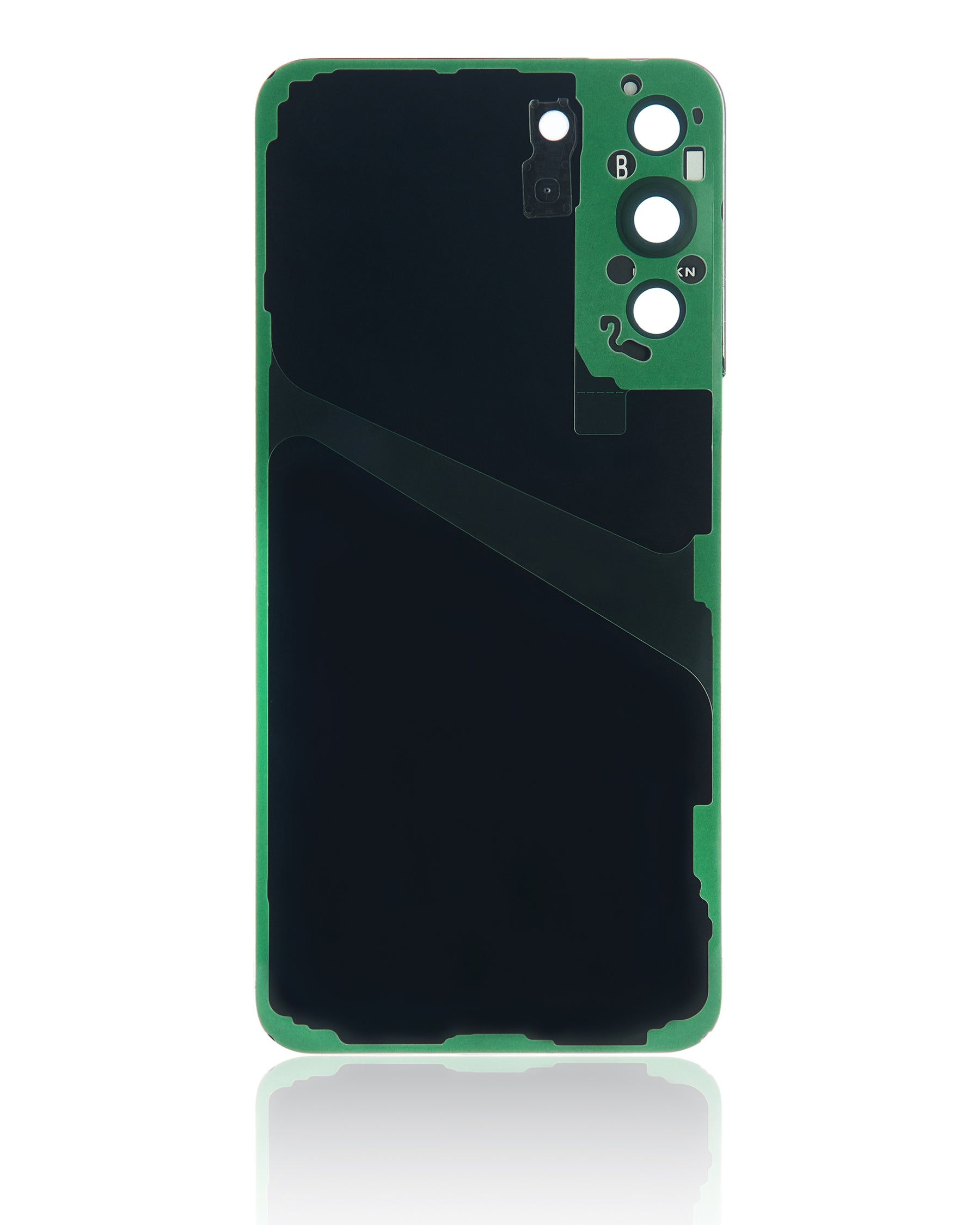 Back Cover Glass Replacement With Camera Lens Compatible For Samsung Galaxy S22 Plus 5G  (No Logo) (Vemake) (Phantom Black)