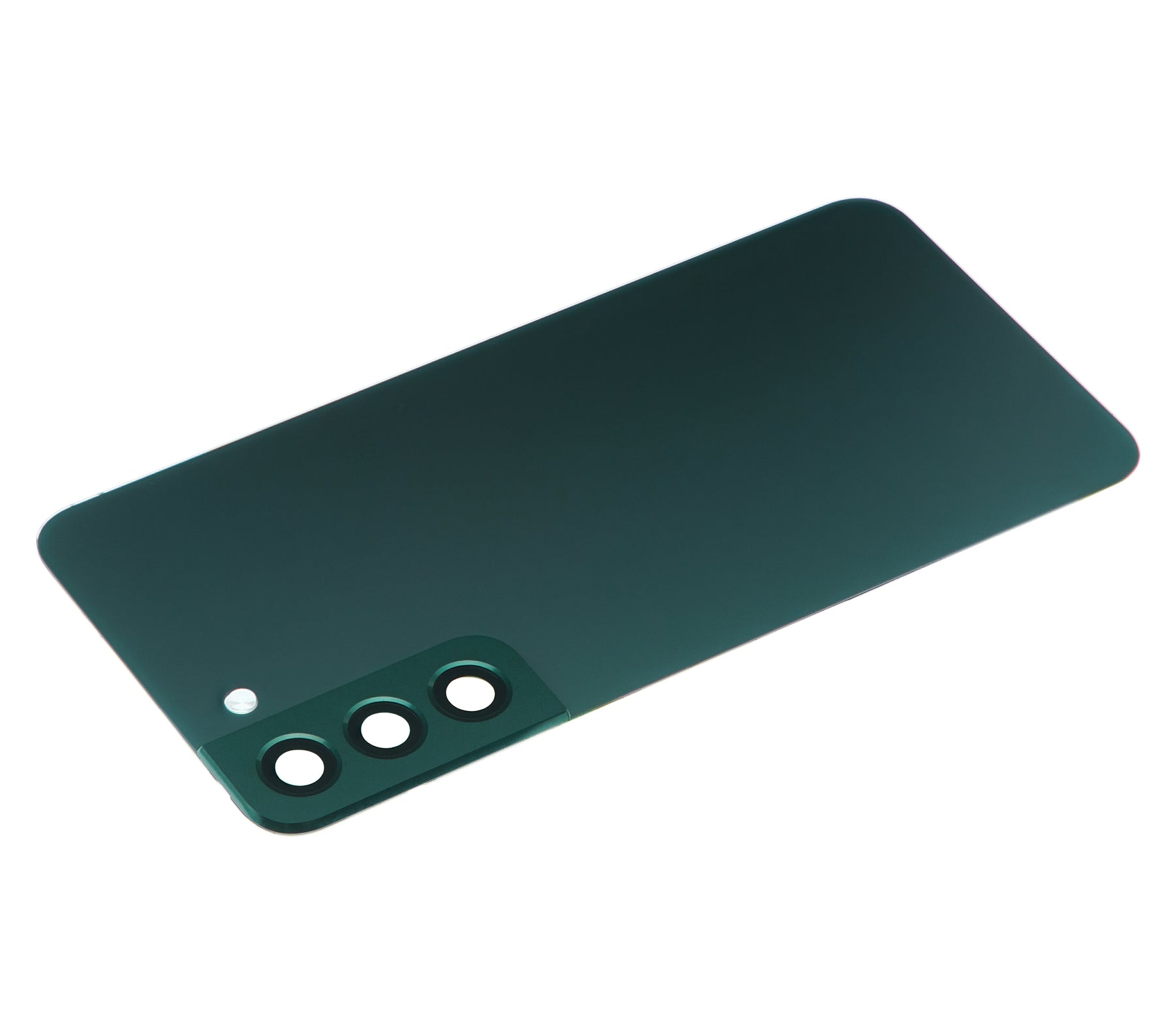 Back Cover Glass Replacement With Camera Lens Compatible For Samsung Galaxy S22 Plus 5G (No Logo) (vemake) (Green)