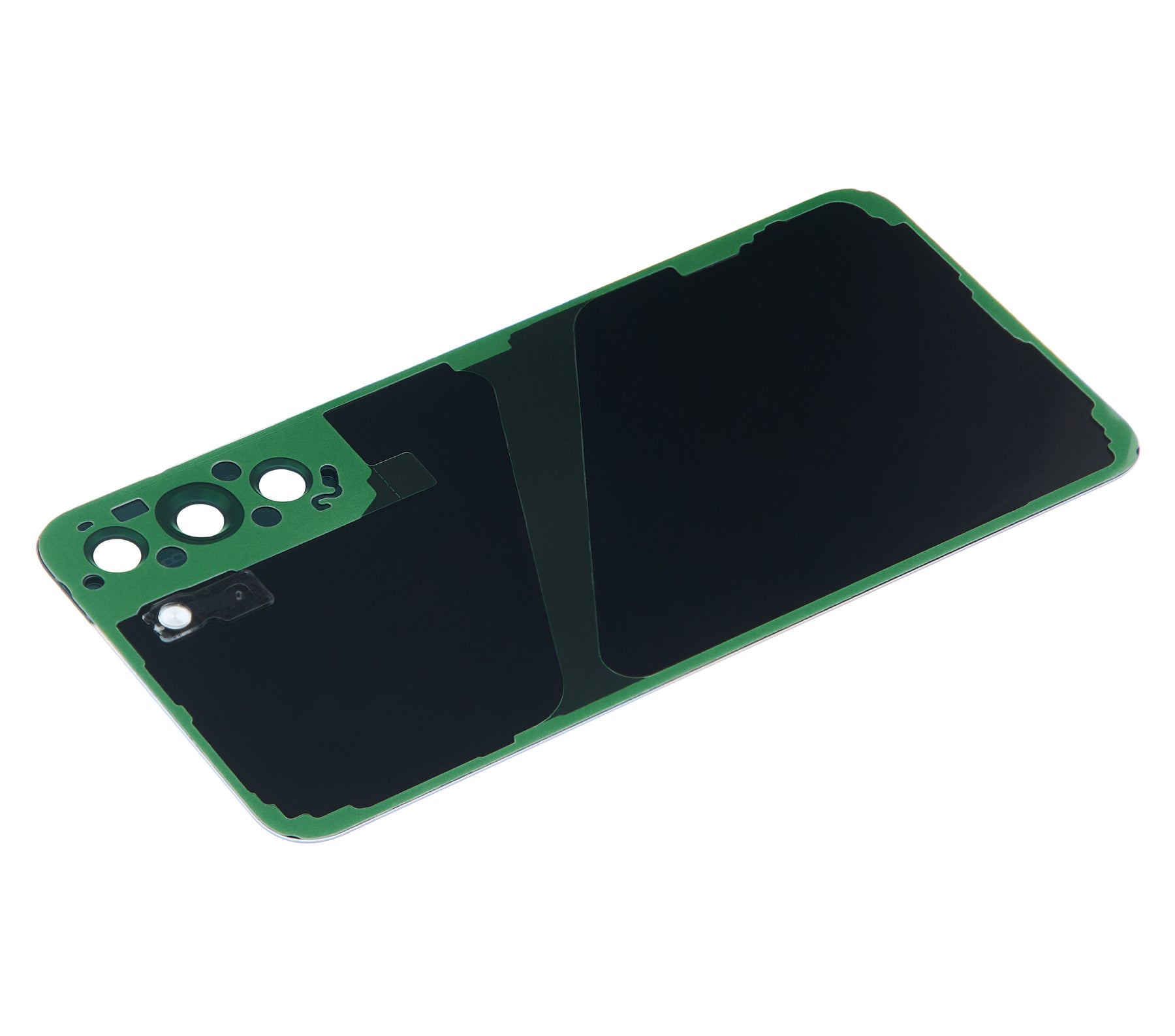 Back Cover Glass Replacement With Camera Lens Compatible For Samsung Galaxy S22 Plus 5G (No Logo) (vemake) (Green)