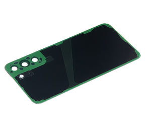 Back Cover Glass Replacement With Camera Lens Compatible For Samsung Galaxy S22 Plus 5G (No Logo) (vemake) (Green)