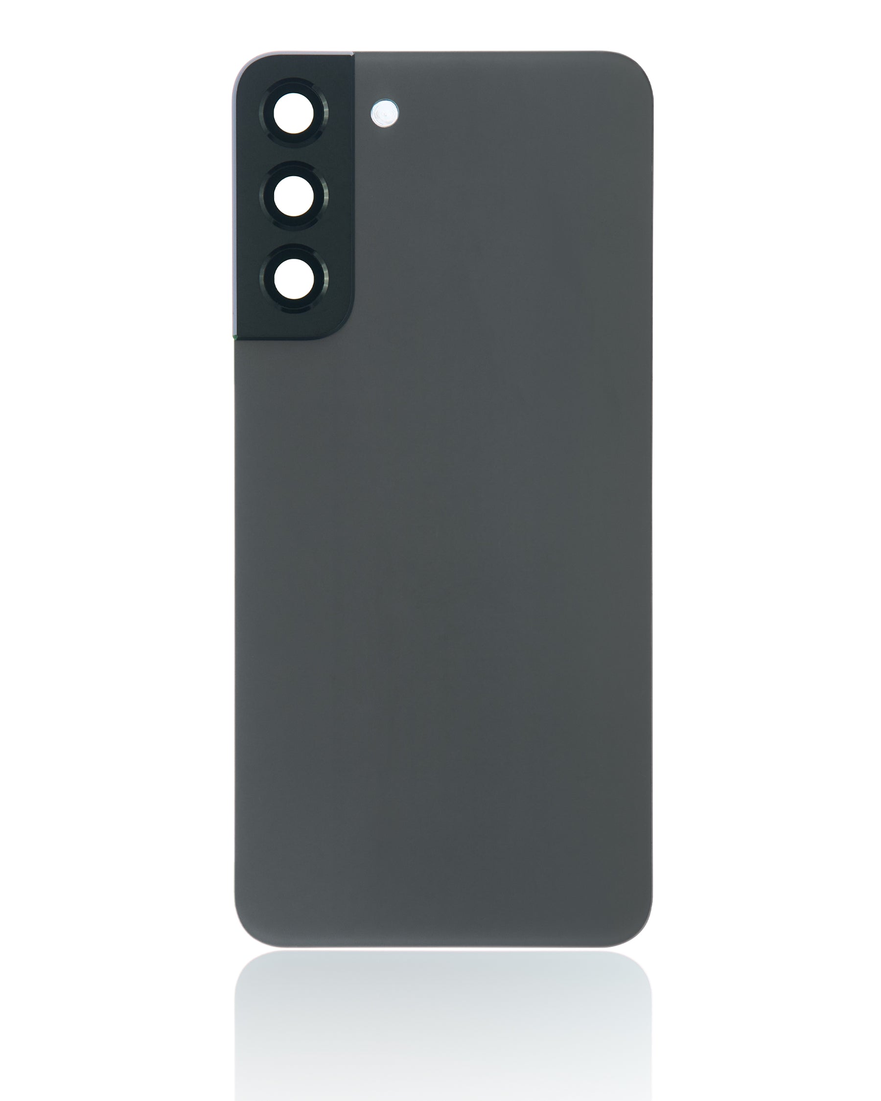 Back Cover Glass With Camera Lens Compatible For Samsung Galaxy S22 Plus 5G Replacement (No Logo) (Vemake) (Graphite)