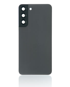 Back Cover Glass With Camera Lens Compatible For Samsung Galaxy S22 Plus 5G Replacement (No Logo) (Vemake) (Graphite)