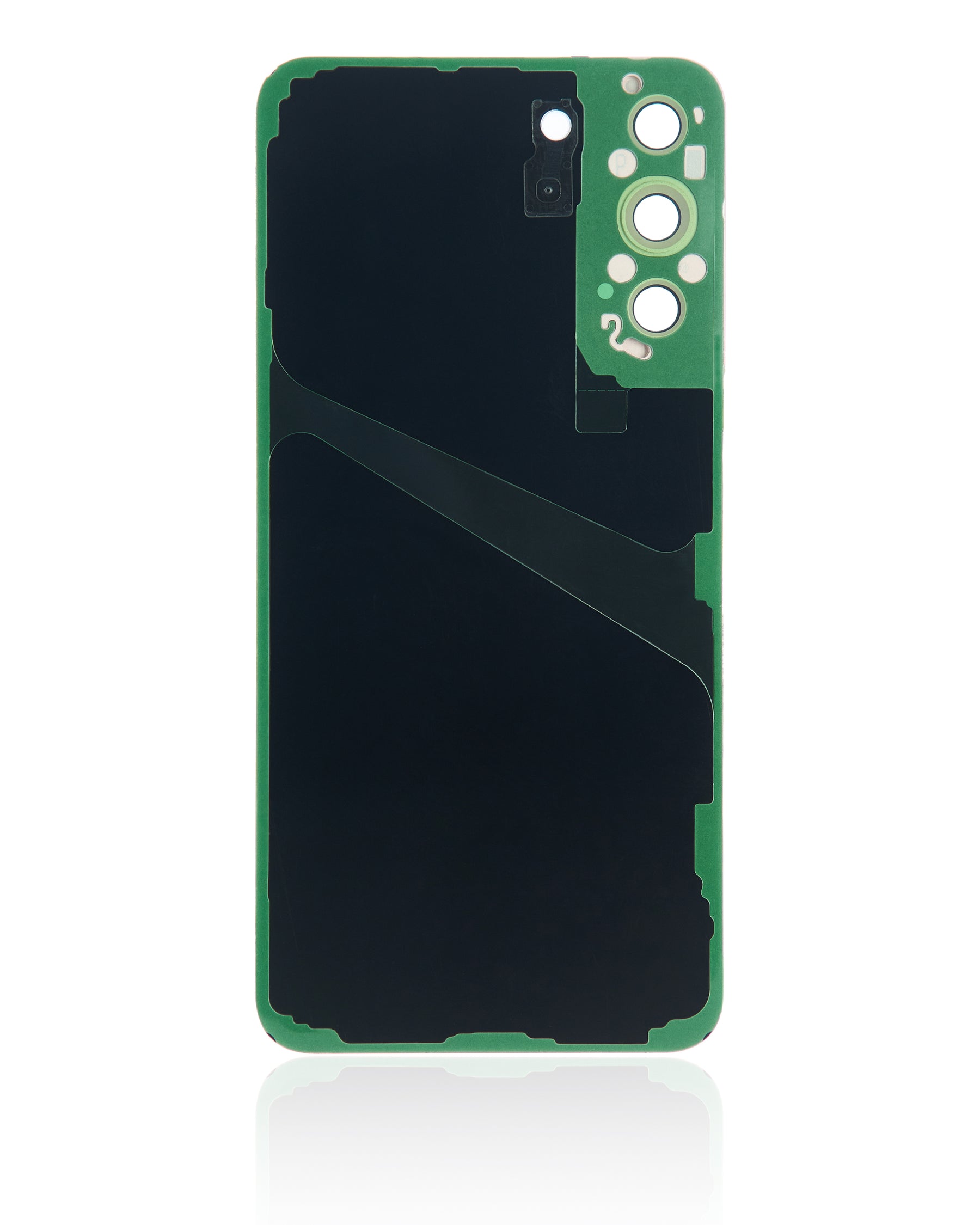 Replacement Back Cover Glass With Camera Lens Compatible For Samsung Galaxy S22 Plus 5G (No Logo) (Vemake) (Violet)