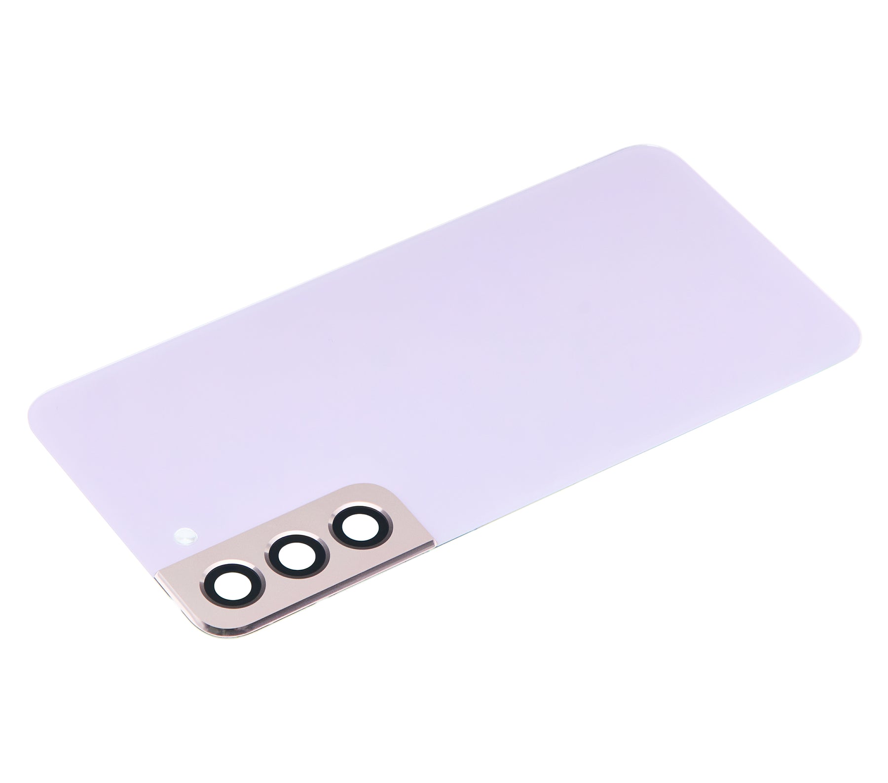 Replacement Back Cover Glass With Camera Lens Compatible For Samsung Galaxy S22 Plus 5G (No Logo) (Vemake) (Violet)