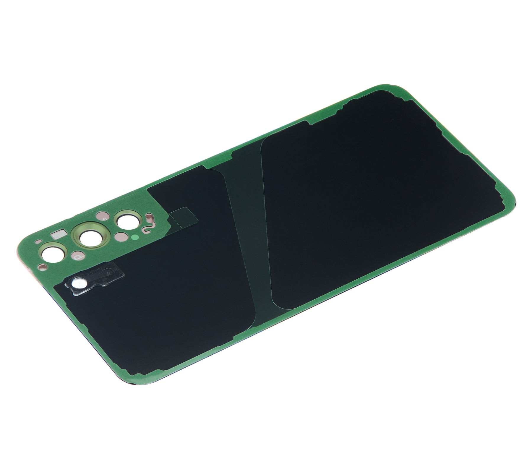 Replacement Back Cover Glass With Camera Lens Compatible For Samsung Galaxy S22 Plus 5G (No Logo) (Vemake) (Violet)