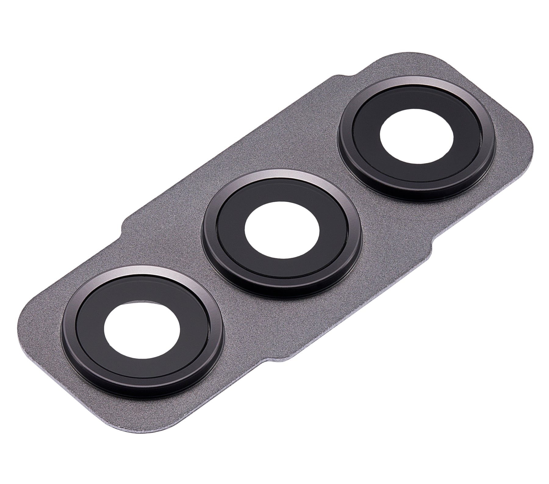 Back Camera Lens With Bezel Ring Compatible For Samsung Galaxy S21 FE 5G Replacement (Graphite)