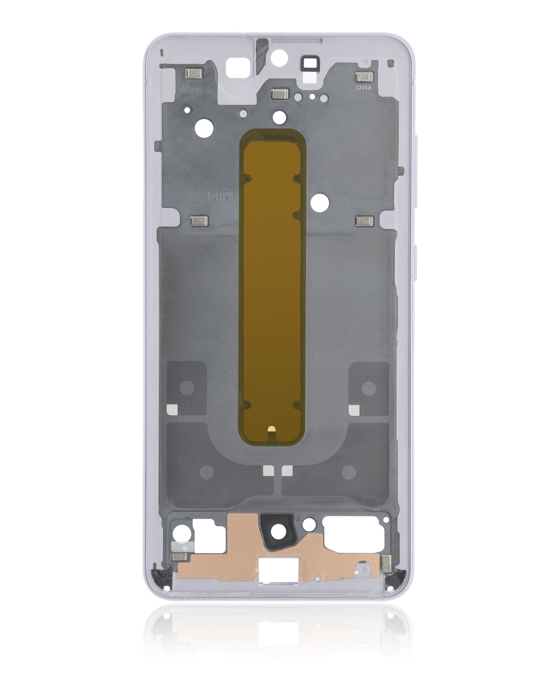 Mid-Frame Housing Compatible For Samsung Galaxy S21 FE 5G Replacement (US & International Version) (Lavender)