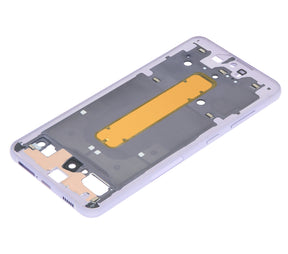 Mid-Frame Housing Compatible For Samsung Galaxy S21 FE 5G Replacement (US & International Version) (Lavender)