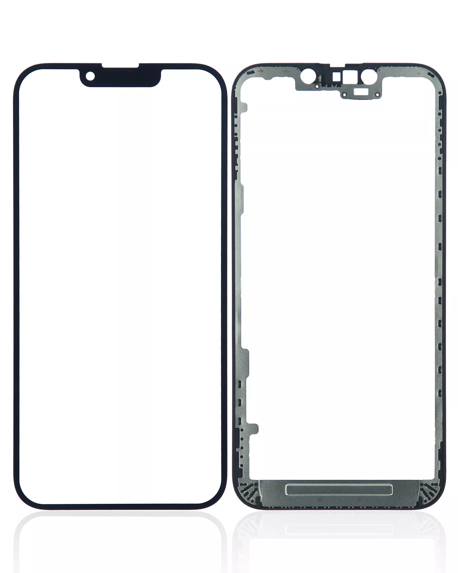 3 in 1 (Glass With OCA Pre-Installed + Frame) Compatible For iPhone 13 (OCA Master)